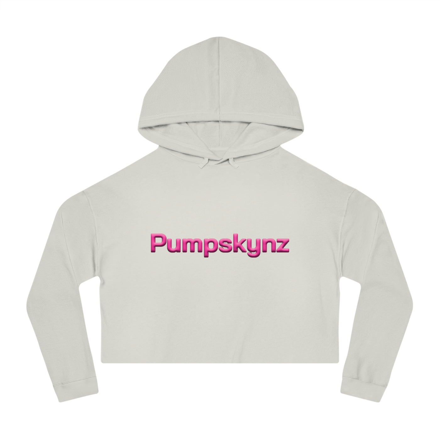 Pumpskynz Women’s Cropped Hooded Sweatshirt