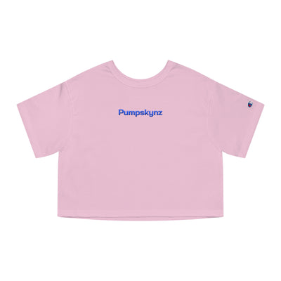 Pumpskynz Type One-derful Champion Women's Heritage Cropped T-Shirt