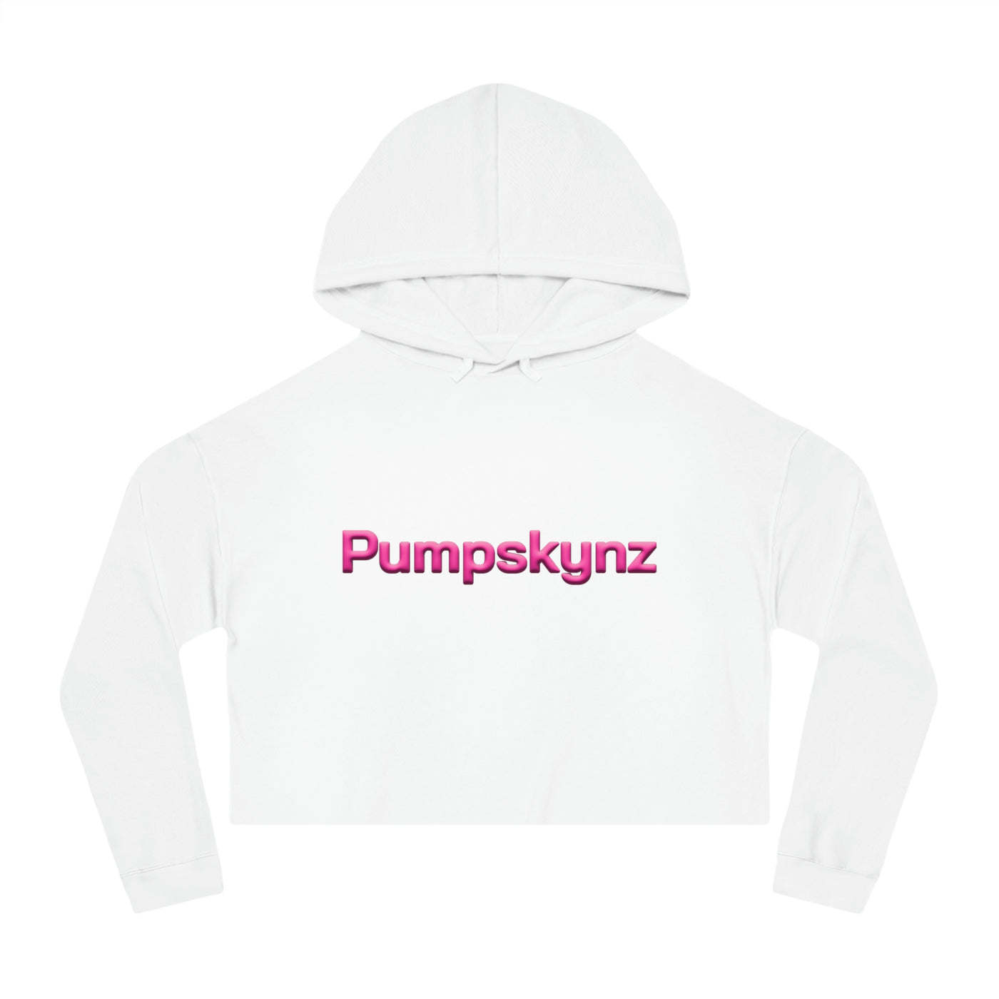 Pumpskynz Women’s Cropped Hooded Sweatshirt