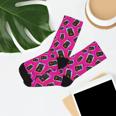 Lil'Pump Pink Recycled Poly Socks