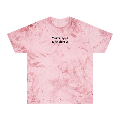 Type One-derful Unisex Color Blast T-Shirt