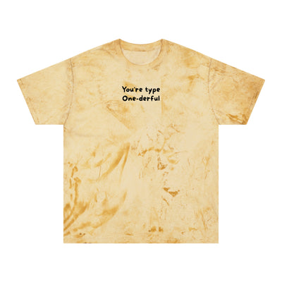 Type One-derful Unisex Color Blast T-Shirt